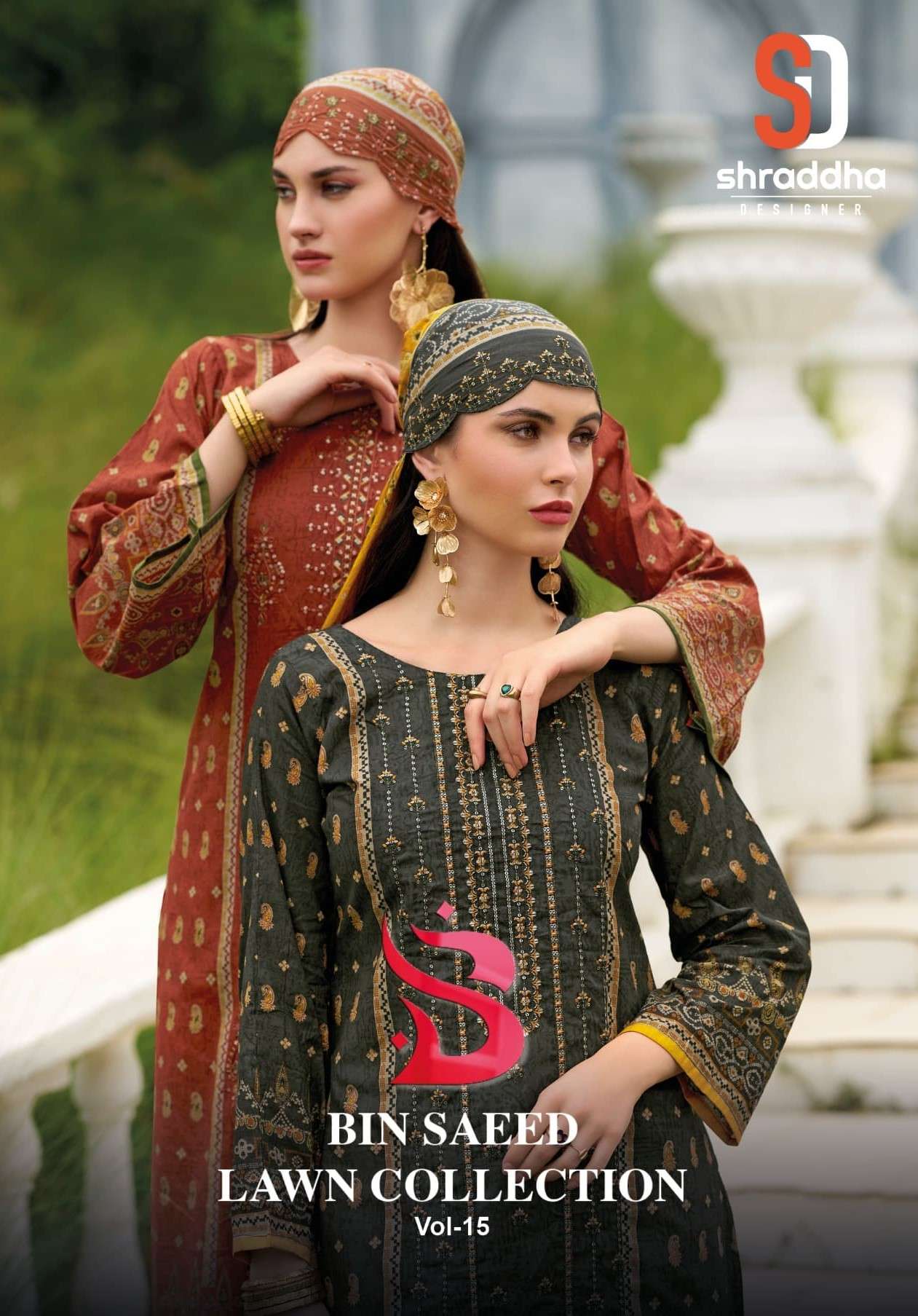 BIN SAEED VOL-15 SHARDDHA DESIGNER
